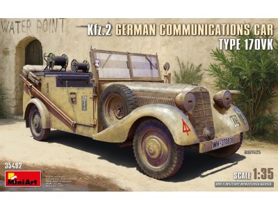 1:35 MiniArt 35492 Kfz.2 Type 170VK - Militair Duits Communicatievoertuig - Min35492 1 - MIN35492