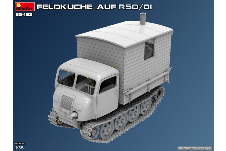 1:35 MiniArt 35493 Steyr RSO - Veldkeuken op RSO/01 - Duits Militair Rupsvoertuig - Truck - Min35493 3 - MIN35493
