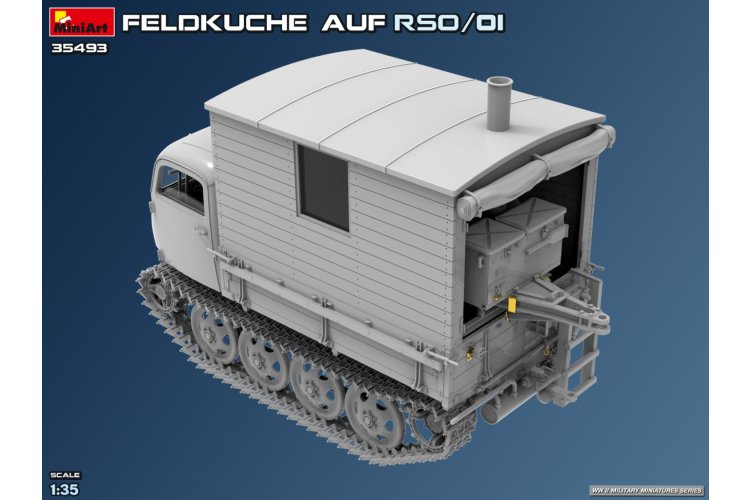 1:35 MiniArt 35493 Steyr RSO - Veldkeuken op RSO/01 - Duits Militair Rupsvoertuig - Truck - Min35493 4 - MIN35493