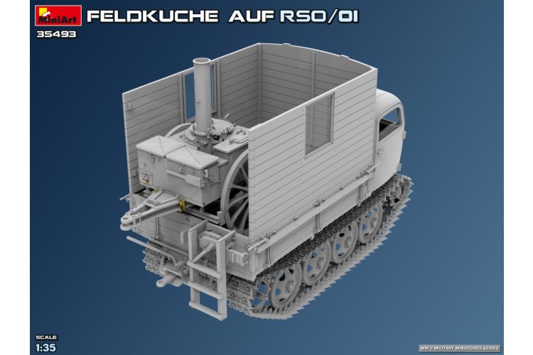 1:35 MiniArt 35493 Steyr RSO - Veldkeuken op RSO/01 - Duits Militair Rupsvoertuig - Truck - Min35493 5 - MIN35493