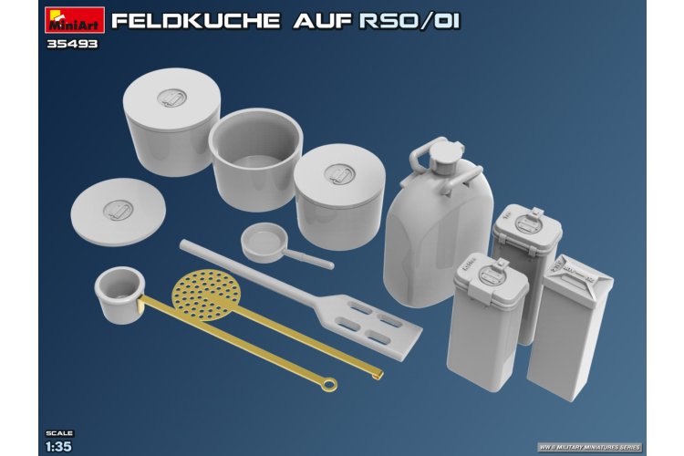 1:35 MiniArt 35493 Steyr RSO - Veldkeuken op RSO/01 - Duits Militair Rupsvoertuig - Truck - Min35493 7 - MIN35493