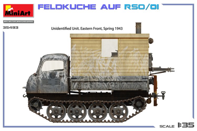 1:35 MiniArt 35493 Steyr RSO - Veldkeuken op RSO/01 - Duits Militair Rupsvoertuig - Truck - Min35493 8 - MIN35493