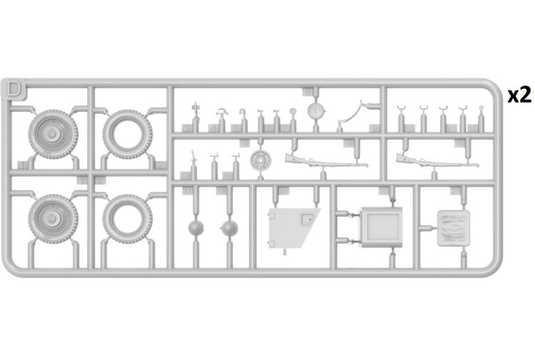 1:35 MiniArt 35495 Kfz.2/40 Repair Car Type 170VK WWII &ndash; German Repair Vehicle - Min35495 17 - MIN35495
