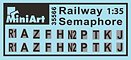 1:35 MiniArt 35566 Railway Signal &ndash; Semaphore Signal for Diorama - Min35566 6 - MIN35566