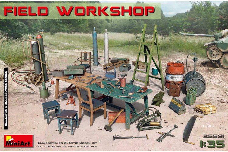 1:35 MiniArt 35591 Field Workshop - Min35591 1 1 - MIN35591