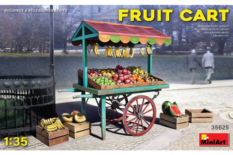 1:35 MiniArt 35625 Fruit Cart - Min35625 1 - MIN35625
