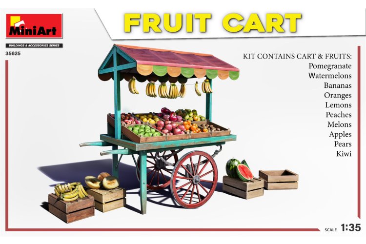 1:35 MiniArt 35625 Fruit Cart - Min35625 2 - MIN35625
