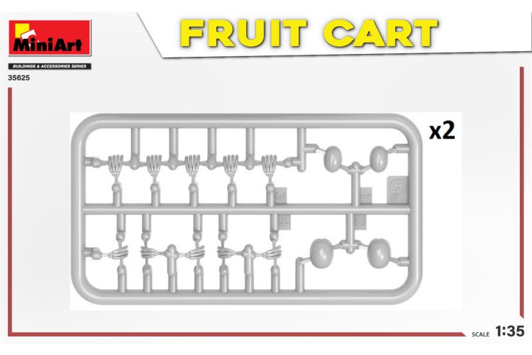 1:35 MiniArt 35625 Fruit Cart - Min35625 3 - MIN35625