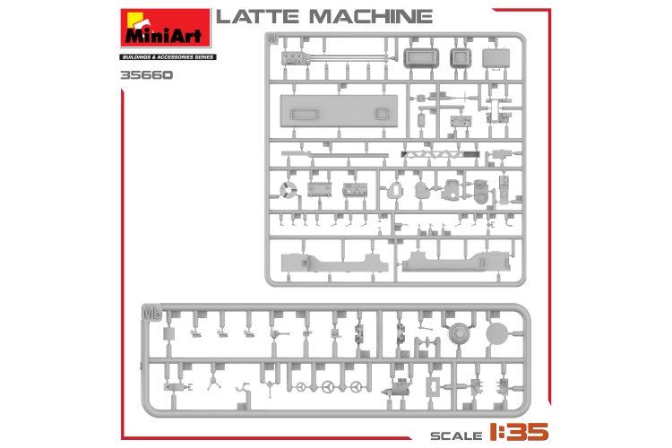 1:35 MiniArt 35660 Lathe Machine voor Diorama - Werkplaats Machine - Min35660 2 - MIN35660