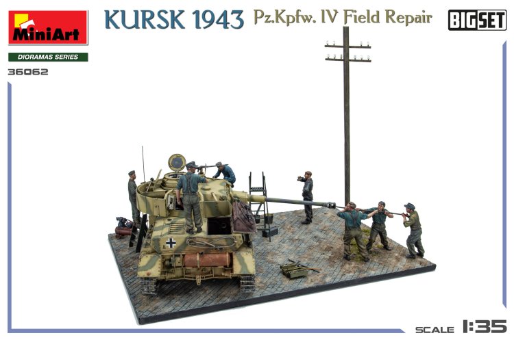 1:35 MiniArt 36062 Kursk 1943. Pz.Kpfw. IV Tank Veldreparatie - Big Set - Diorama - Min36062 5 - MIN36062