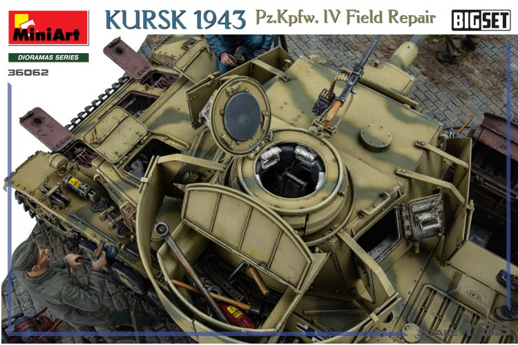 1:35 MiniArt 36062 Kursk 1943. Pz.Kpfw. IV Tank Veldreparatie - Big Set - Diorama - Min36062 7 - MIN36062