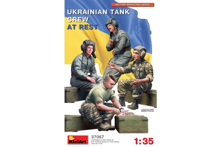 1:35 MiniArt 37067 Ukrainian Tank Crew at Rest - Min37067 1 - MIN37067