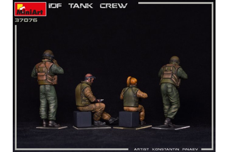 1:35 MiniArt 37076 IDF Tank Crew - Min37076 3 - MIN37076
