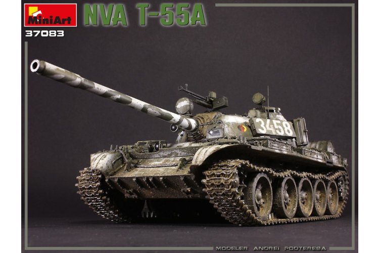 1:35 MiniArt 37083 NVA T-55A Tank - Min37083 6 - MIN37083