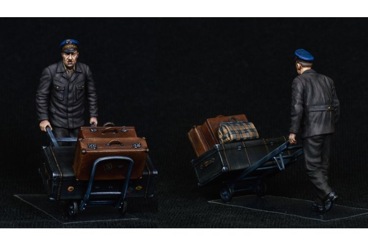 1:35 MiniArt 38010 Duits Treinstation Personeel 1930-1940 - 4 Figuren - Min38010 9 - MIN38010