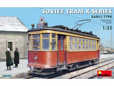 1:35 MiniArt 38020 X-Series Early Type - Sovjet Tram - Min38020 1 - MIN38020