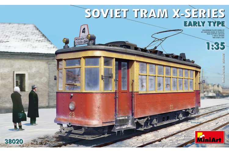 1:35 MiniArt 38020 X-Series Early Type - Sovjet Tram - Min38020 1 - MIN38020
