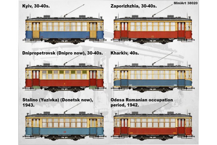 1:35 MiniArt 38020 X-Series Early Type - Sovjet Tram - Min38020 12 - MIN38020