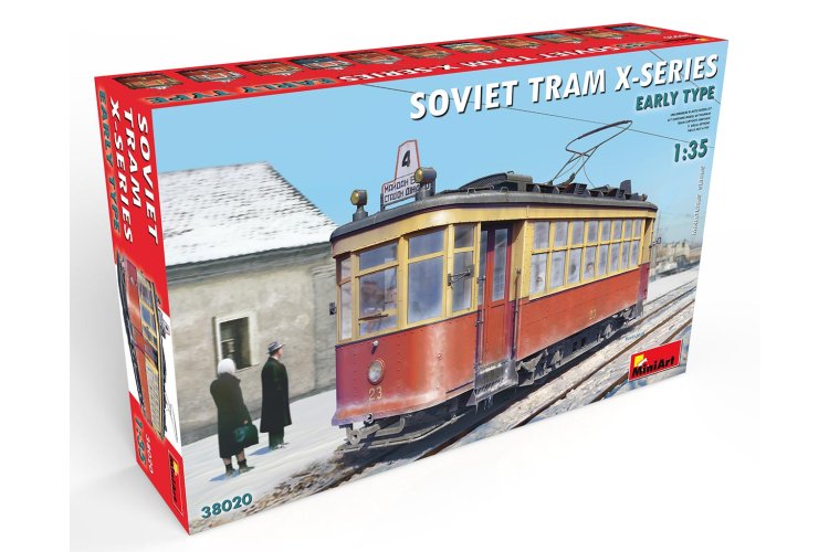 1:35 MiniArt 38020 X-Series Early Type - Sovjet Tram - Min38020 14 - MIN38020