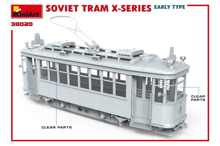 1:35 MiniArt 38020 X-Series Early Type - Sovjet Tram - Min38020 2 - MIN38020