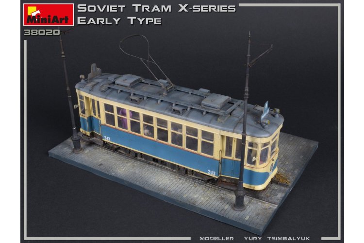 1:35 MiniArt 38020 X-Series Early Type - Sovjet Tram - Min38020 20 - MIN38020