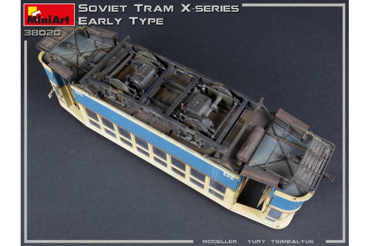 1:35 MiniArt 38020 X-Series Early Type - Sovjet Tram - Min38020 21 - MIN38020