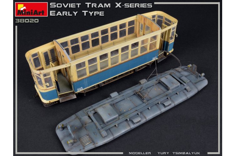 1:35 MiniArt 38020 X-Series Early Type - Sovjet Tram - Min38020 23 - MIN38020