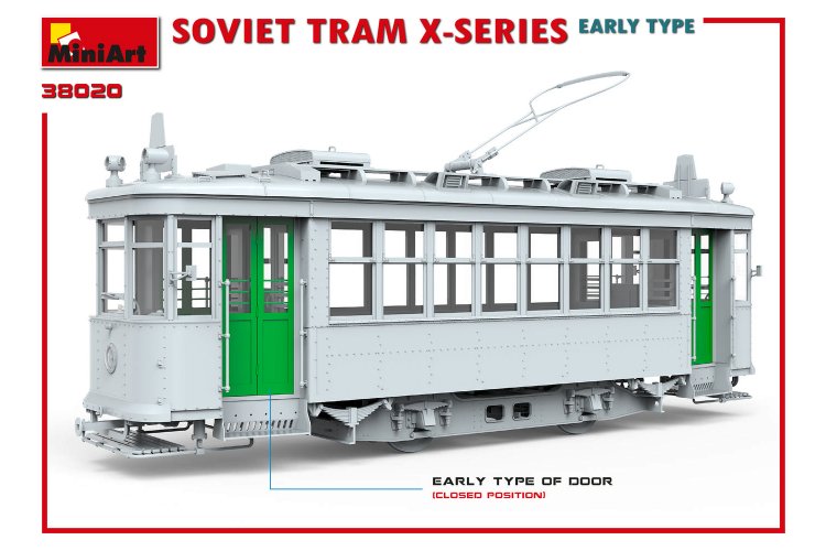 1:35 MiniArt 38020 X-Series Early Type - Sovjet Tram - Min38020 3 - MIN38020