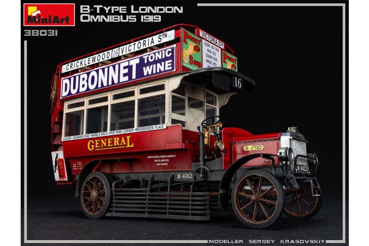 1:35 MiniArt 38031 B-TYPE London Omnibus 1919 - Min38031 15 - MIN38031