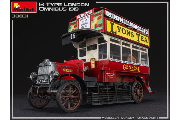 1:35 MiniArt 38031 B-TYPE London Omnibus 1919 - Min38031 16 - MIN38031