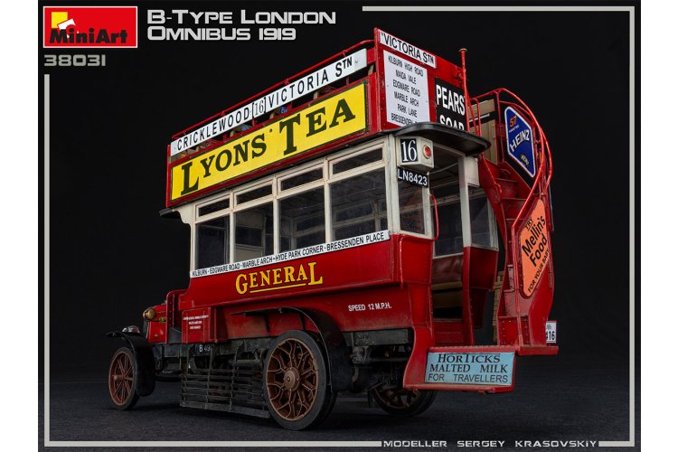 1:35 MiniArt 38031 B-TYPE London Omnibus 1919 - Min38031 18 - MIN38031