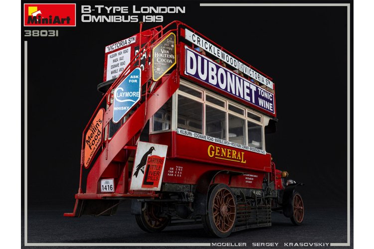 1:35 MiniArt 38031 B-TYPE London Omnibus 1919 - Min38031 19 - MIN38031