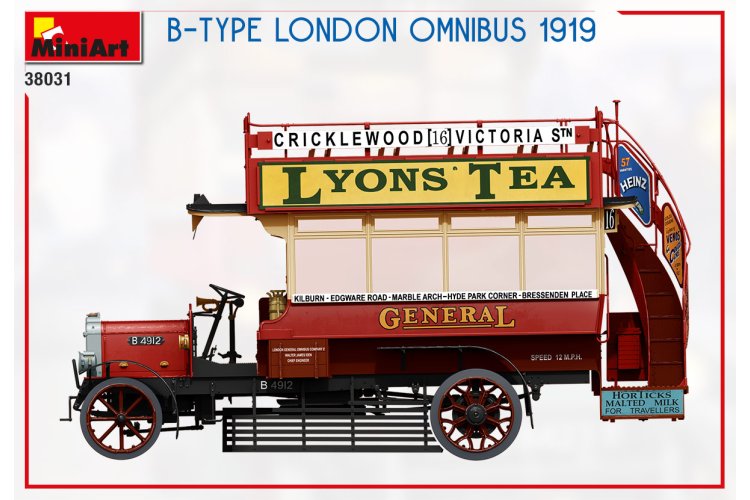 1:35 MiniArt 38031 B-TYPE London Omnibus 1919 - Min38031 7 - MIN38031