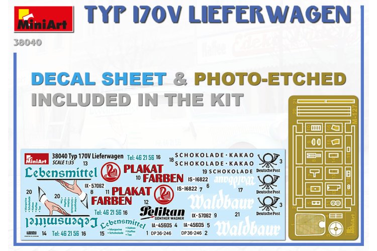 1:35 MiniArt 38040 TYP 170V Lieferwagen - Min38040 2 - MIN38040