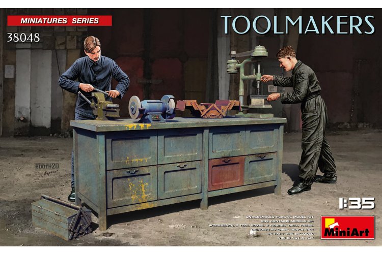 1:35 MiniArt 38048 Toolmakers - Min38048 1 1 - MIN38048
