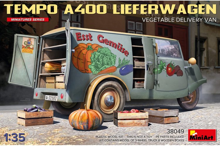 1:35 MiniArt 38049 Temp A400 Lieferwagen - Vegetable Delivery Van - Min38049 1 - MIN38049