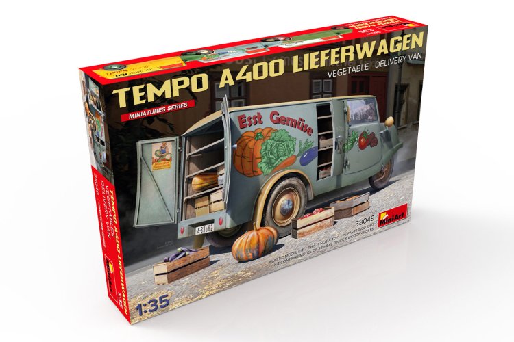 1:35 MiniArt 38049 Temp A400 Lieferwagen - Vegetable Delivery Van - Min38049 5 - MIN38049
