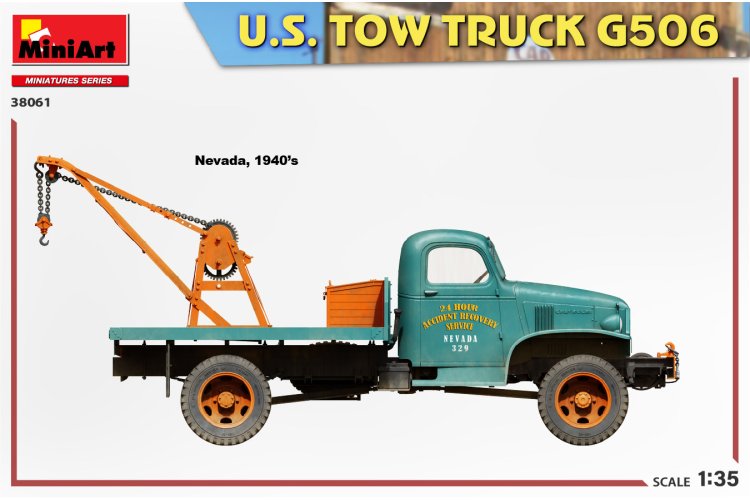 1:35 MiniArt 38061 U.S. Tow Truck G506 - Min38061 5 - MIN38061