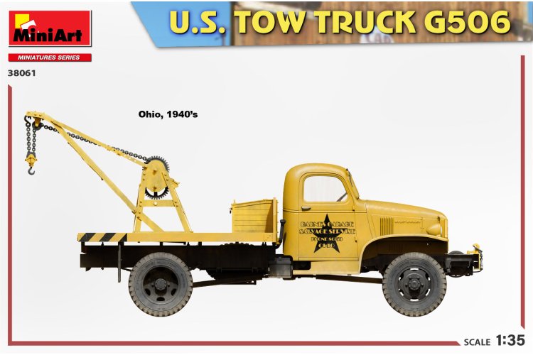 1:35 MiniArt 38061 U.S. Tow Truck G506 - Min38061 6 - MIN38061