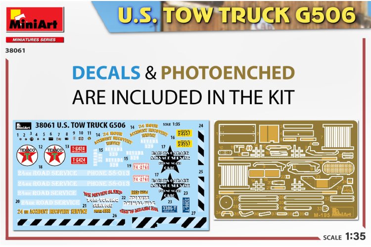 1:35 MiniArt 38061 U.S. Tow Truck G506 - Min38061 8 - MIN38061