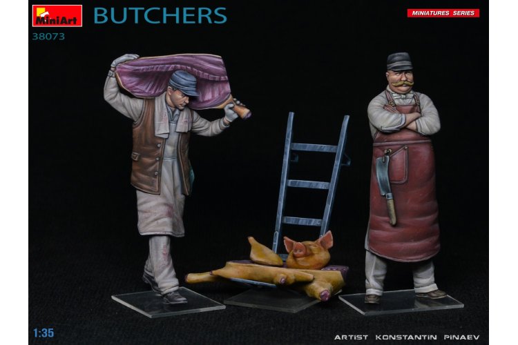 1:35 MiniArt 38073 Slagers - 2 Figuren - Min38073 photos 4 - MIN38073