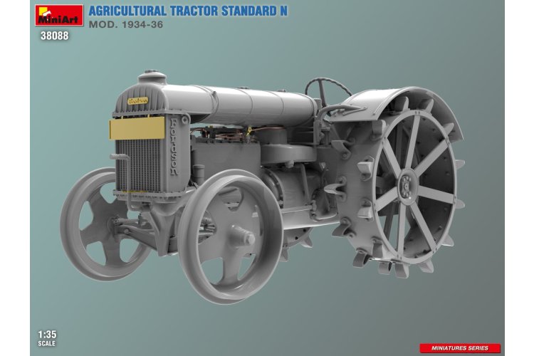 1:35 MiniArt 38088 Standard Fordson N Model 1934-36 - Agricultural Tractor - Min38088 2 - MIN38088