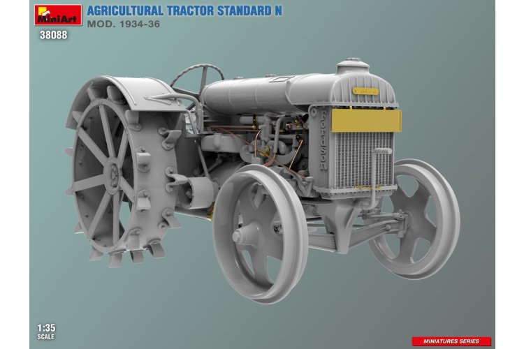 1:35 MiniArt 38088 Standard Fordson N Model 1934-36 - Agricultural Tractor - Min38088 3 - MIN38088