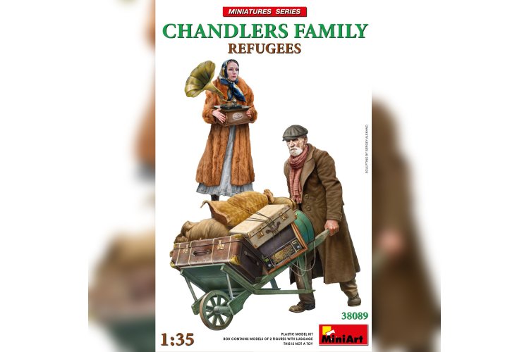 1:35 MiniArt 38089 Refugees - Chandler Family - Figures - Min38089 1 - MIN38089