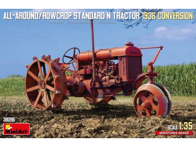 1:35 MiniArt 38096 Fordson N Tractor All-Around/Rowcrop - 1936 Conversie - Landbouwvoertuig - Min38096 1 - MIN38096
