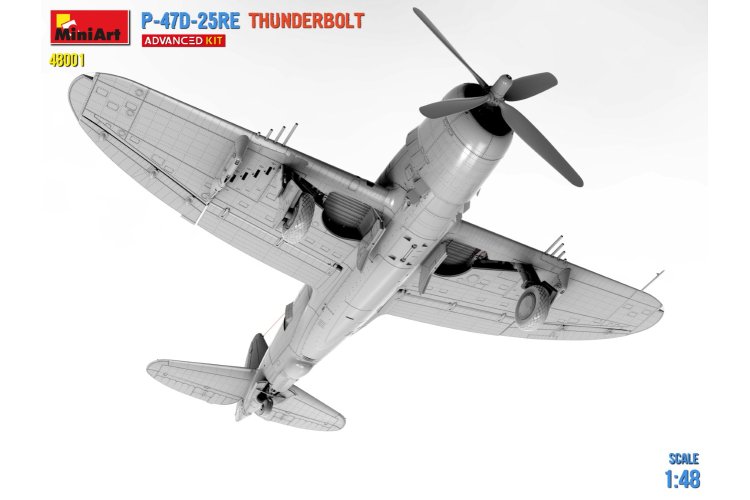 1:48 MiniArt 48001 P-47D-25RE Thunderbolt - Advanced Kit - Min48001 renders 10 - MIN48001