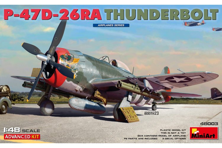 1:48 MiniArt 48003 Republic P-47D-26RA Thunderbolt Bubbletop - Advanced Kit - Min48003 1 - MIN48003