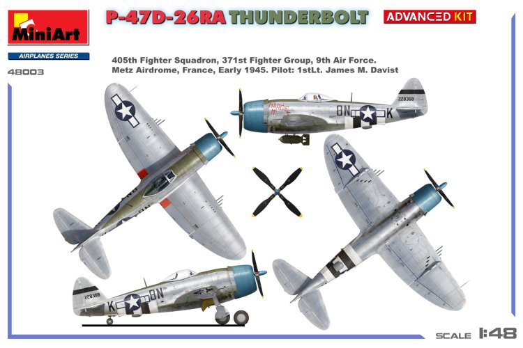 1:48 MiniArt 48003 Republic P-47D-26RA Thunderbolt Bubbletop - Advanced Kit - Min48003 4 - MIN48003