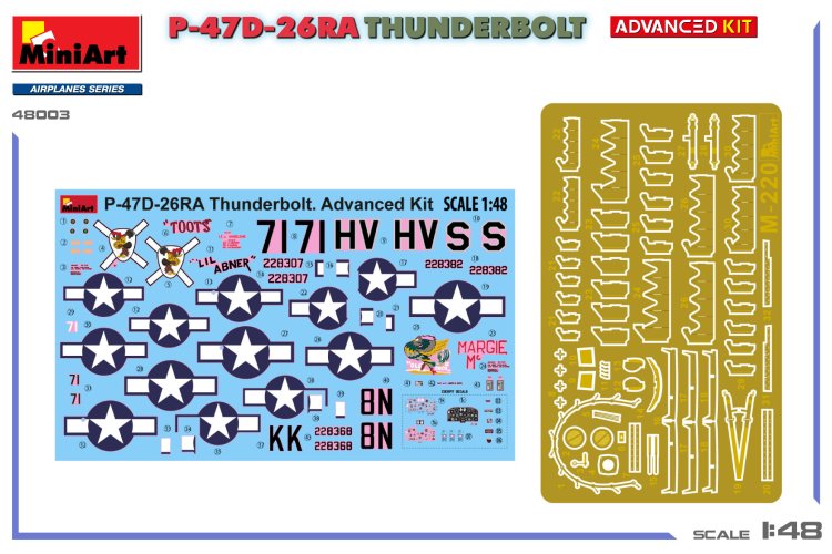 1:48 MiniArt 48003 Republic P-47D-26RA Thunderbolt Bubbletop - Advanced Kit - Min48003 5 - MIN48003