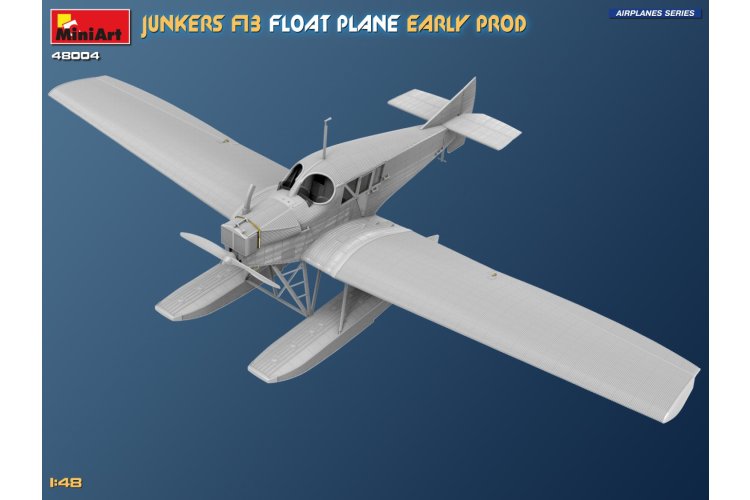 1:48 MiniArt 48004 Junkers F13 Watervliegtuig - Vroege Productie - Min48004 5 - MIN48004